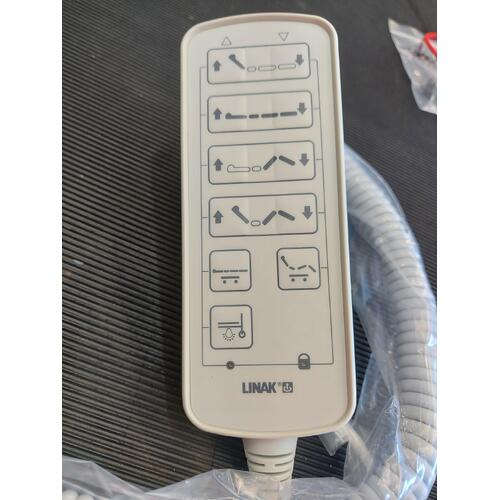 Arjo Sorrento Floorline Bed - 11 Button Linak Handset
