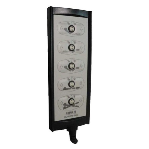 Linak HLW075-005 Handset - 10 Button With Locks - RJ45 / Internet Style Plug