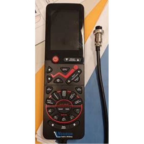 Masseuse Massage, To Suit Ultimate Chiro Model A386 , HANDSET With Screen - Silver Plug End