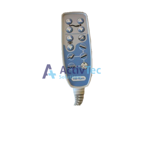 Hill-Rom HR900 - HB8X Style HANDSET - 12 Button - White 6 Wire Plug