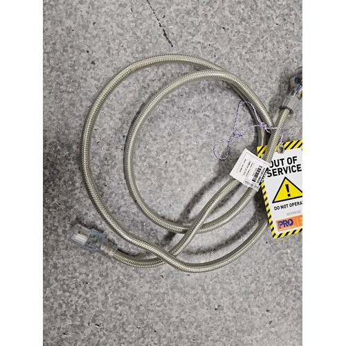 Alrick EM9000MH Bed - 2 Meter IEC LEAD - Braided Power Cable  3 Core