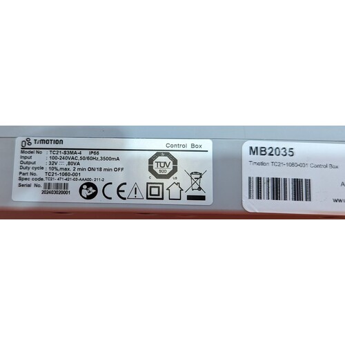 Timotion TC21-1060-001 Control Box