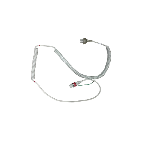 Hill-Rom HR900 / Accella Bed - 240v Power Lead With External Earth - 2 Curled Sections