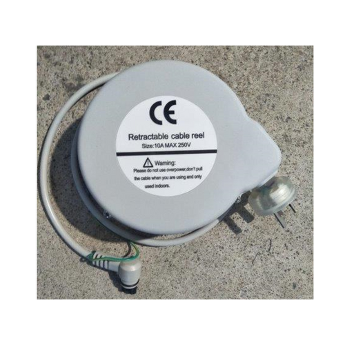 Dewert Retractable Mains POWER CABLE With Earth Wire