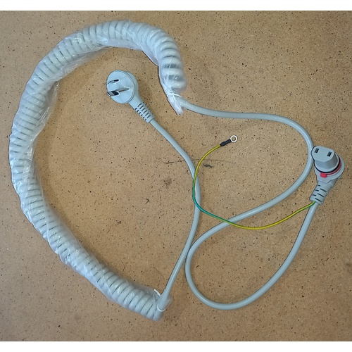 Alphacare Cura Bed - Timotion Power Lead With External Earth Wire