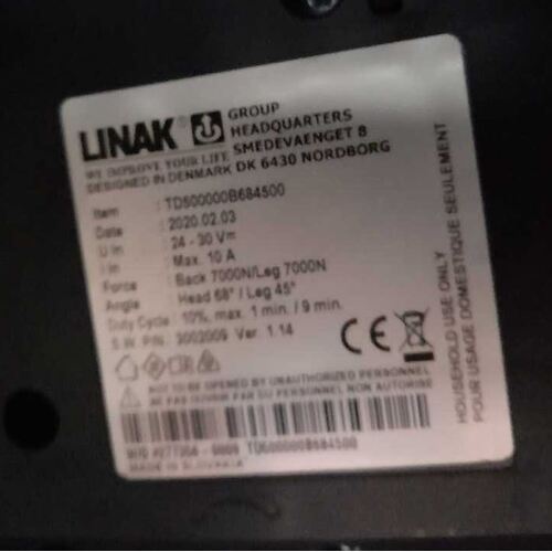 Linak TD500000B684500 CONTROL BOX