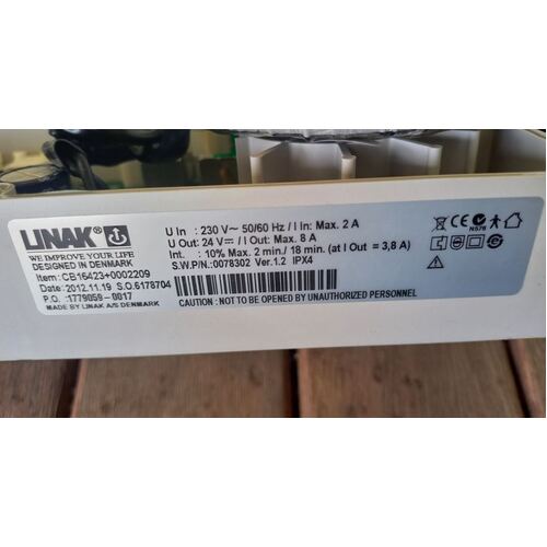 Linak, To Suit Doherty Bed, CONTROL BOX