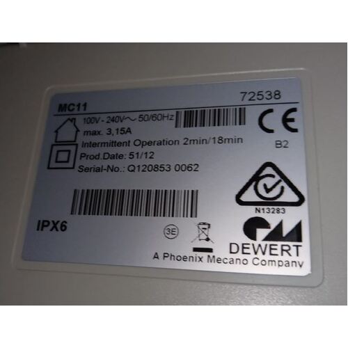Deutscher Healthcare Bed - CONTROL BOX - Dewert 72538