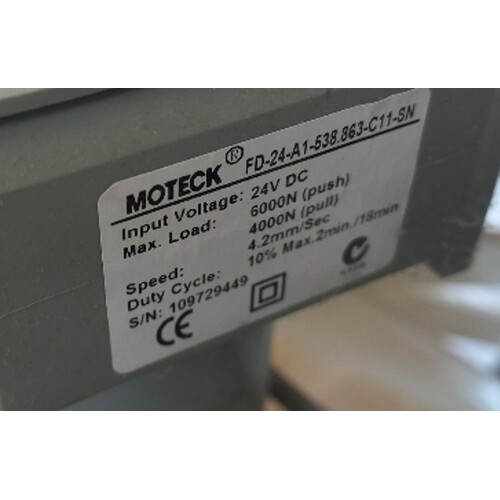 Moteck, FD60-24-A4-538.863-C11-SN, 1500mm With F-Type Din Plug , Main Lift ACTUATOR