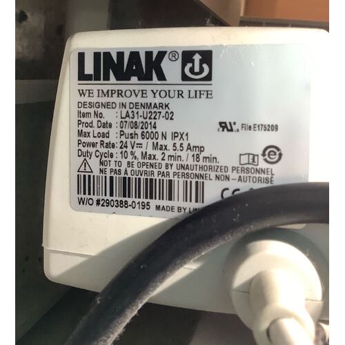 Brewer, To Suit Model 6500, LA31-U227-02, ACTUATOR - Pin included - Set of 2