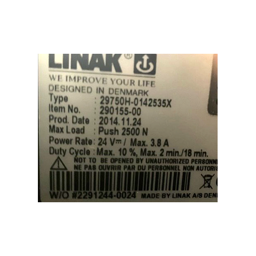 Oscar Recliner - Linak LA29 Actuator - 290155-00 M5 Foot Actuator LA29 With Hall Switch