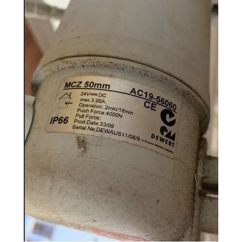 Arjo FR115 - Kneebreak Actuator - Dewert AC19-56060