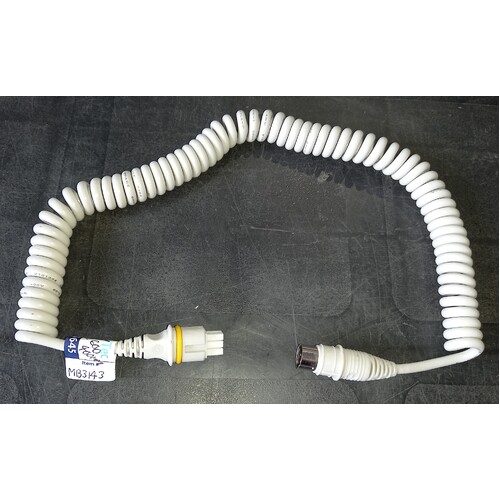 Male Mini Fit To Din 4 Pin Plug 400mm Coiled / Curly Actuator Lead