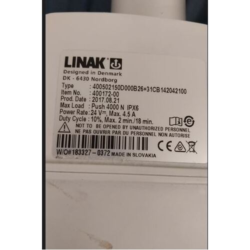 Stryker, Linak 400172-00, ACTUATOR