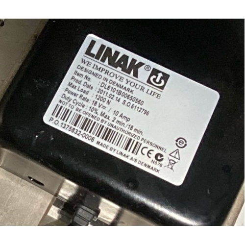 Linak DL6-650-560 Act Deskline Black Crossbar Piezo Plus ACTUATOR