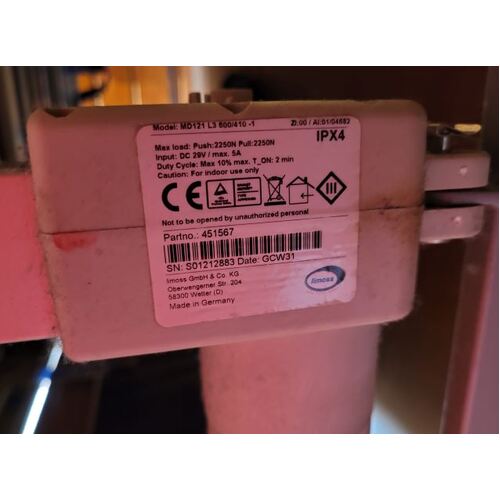 Limoss, 451567 MD121 L3-600-410-1, ACTUATOR