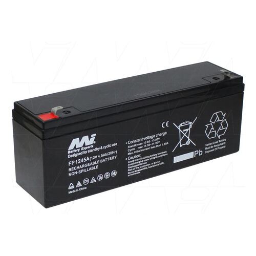 Mi Battery Experts - 12V 4.5Ah Battery - W 47mm x H 70mm x L 195mm - Each