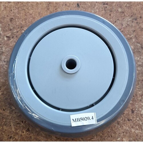 125mm x 30mm Castor Insert - 10mm Axle Hole