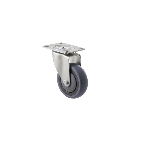 Fallshaw  M Series 100mm Swivel Castor - ISO Plate Mount