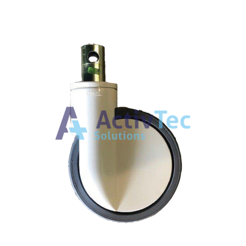 Tente 150mm Single Castor - Total And Directional Lock - Short Stem