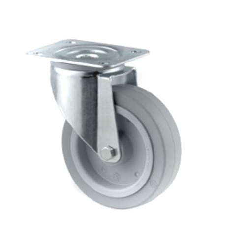 200mm Swivel Plate Castor