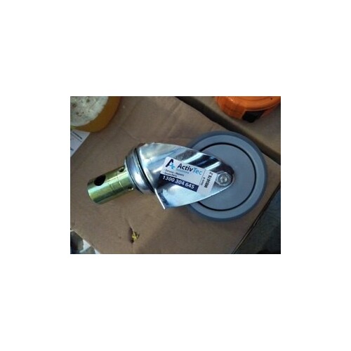 Tente 100mm Single Central Locking Castor - Total Lock - Short Stem