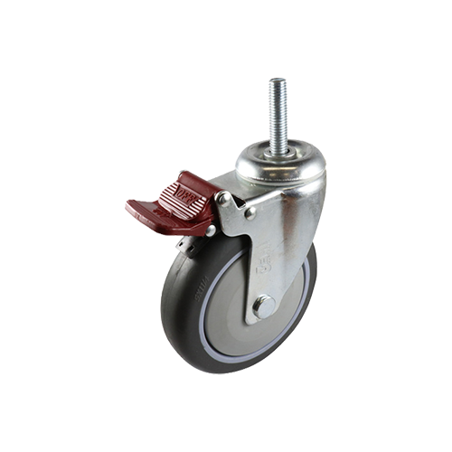 Rhombus 125mm Brake Castor