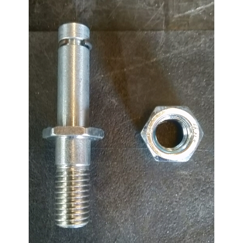 Friction Stem / Grip Neck Pintle Only - 11mm OD x 36.5mm Long