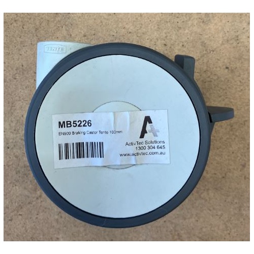 Alrick EN7KS / EN9000 100mm Brake Castor - Tente