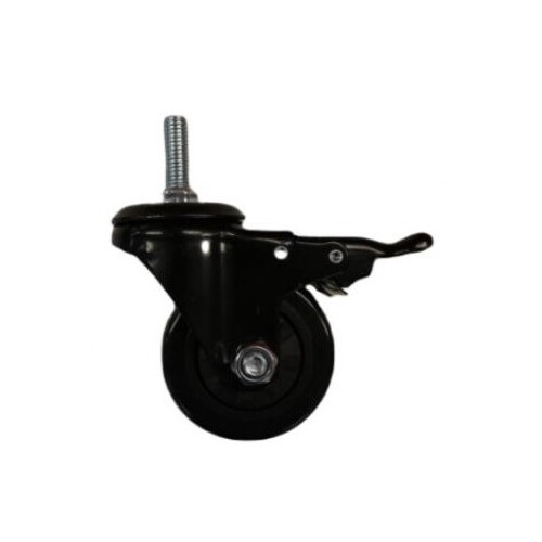 Avante, 4 Inch Lockable CASTOR With M12 Nut - Black