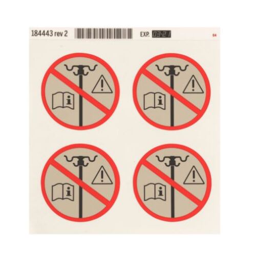 Hill-Rom Compella Bed - No IV Pole LABEL