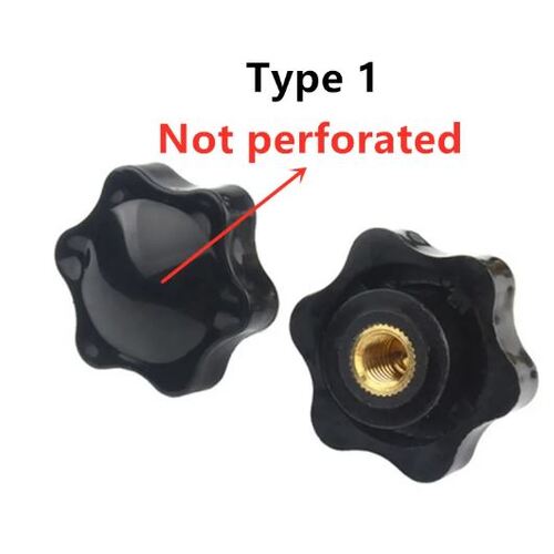 Star Nut Handle - M5 Internal Thread - Type 1