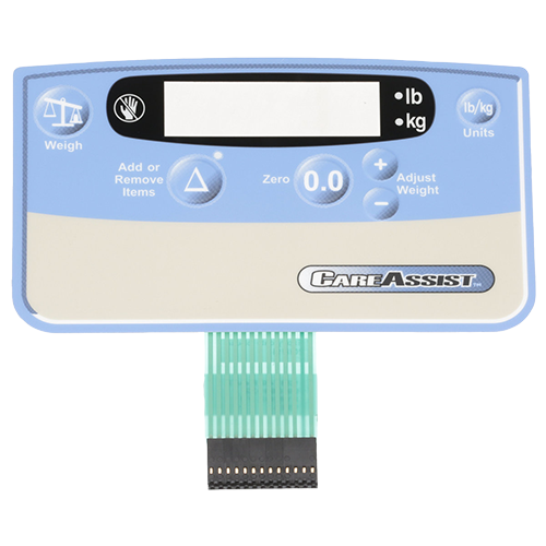Hillrom careassist  SCALE DISPLAY MEMBRANE
