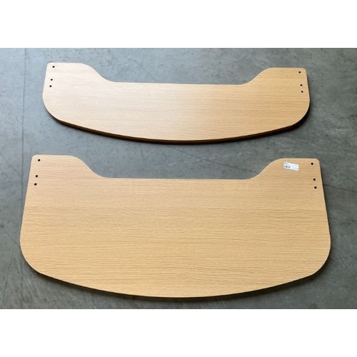Carewell Bed - Head & Footboard - King Single - Beech - Set  (See Attributes)