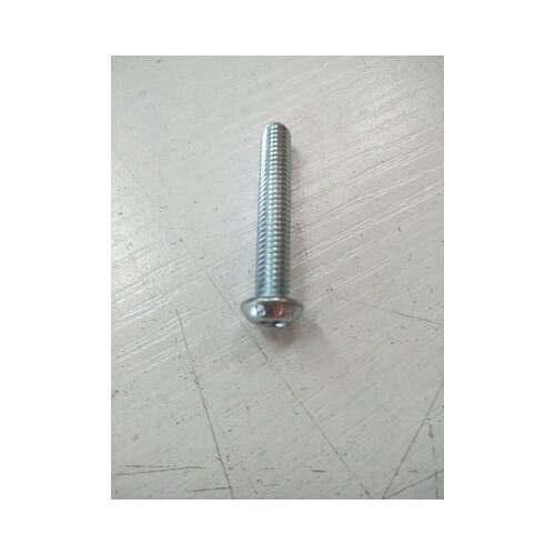 Alrick - Zinc Plated M6 x 35mm Button Head Socket Screw - Each