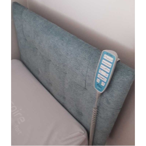 Alrick EN7 / EN9000 - Headboard - Jersey Style - Upholstered In Warwick Andreas Reef Fabric - Single