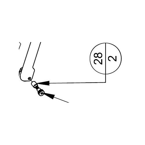 Arjo LHS Bed Plate Side Ext LATCH