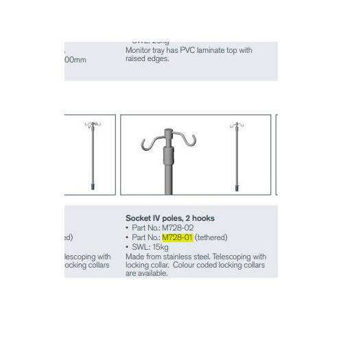 Howard Wright - TETHERED IV Pole - 2 Hook