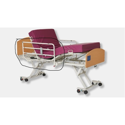 Invacare CS8 - Fold Down Siderails - Pair