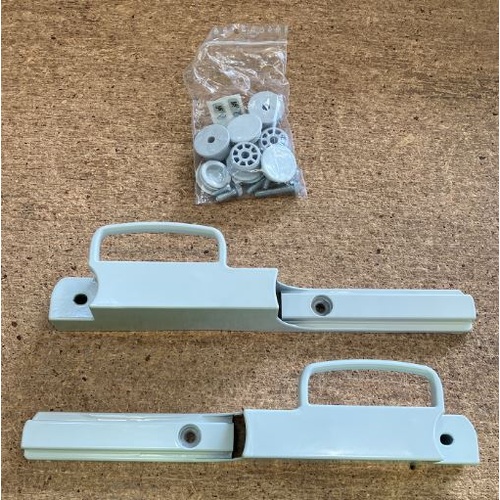 Hill Rom Bed Grey CENTRAL SLIDE PAIR