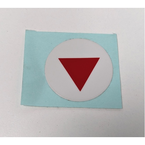 Arjo Trolley Pump Pedal Down LABEL