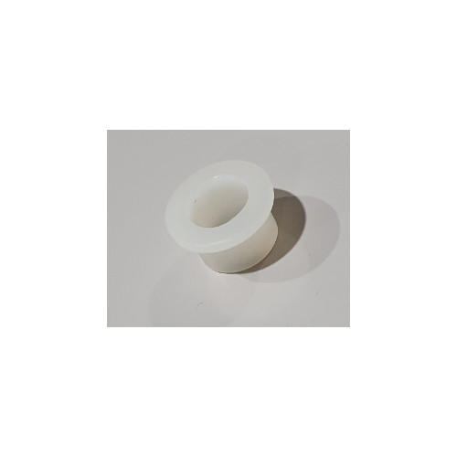 Alrick EN7 / EN9000 - Castor Plate Flanged White Bush - 16OD x 12ID x 12lth (Flang 21 x 2.5) - Require 2 Per Castor Assembly