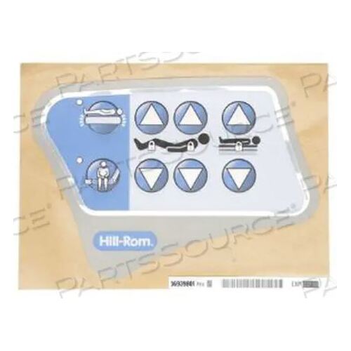 Hillrom Progressa LABEL, CG HD CONTROL AIR LH
