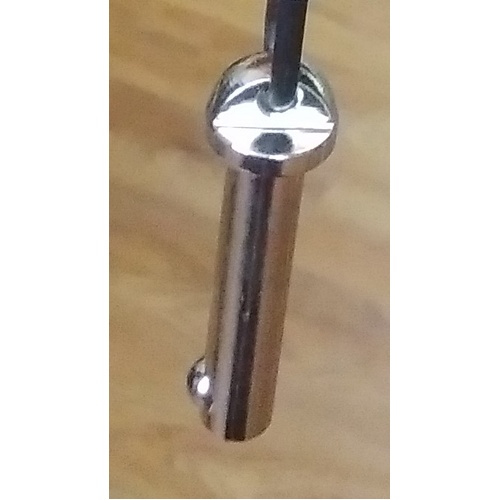 Carewell LAB703 Bed - Side Extension Locking Pin With Retaining Strap