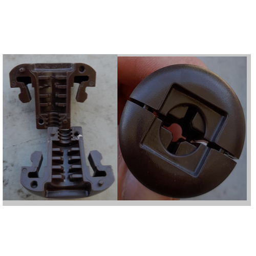Carewell Bed Handset Extension Cable Frame Mounting Socket