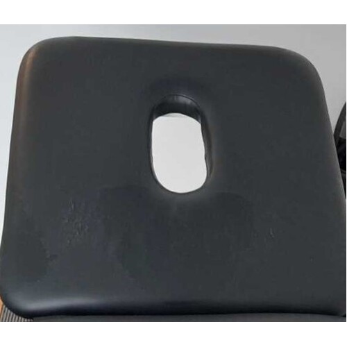 Fortress Stability - 65cm Upholstered Padded Head Section - With Breathe Hole - Black
