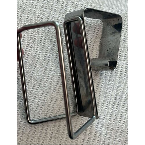 Metal Bracket/Holder For Cutan Hand Sanitiser 400ml QH Bottle (Sanitiser Bottle Not Included)