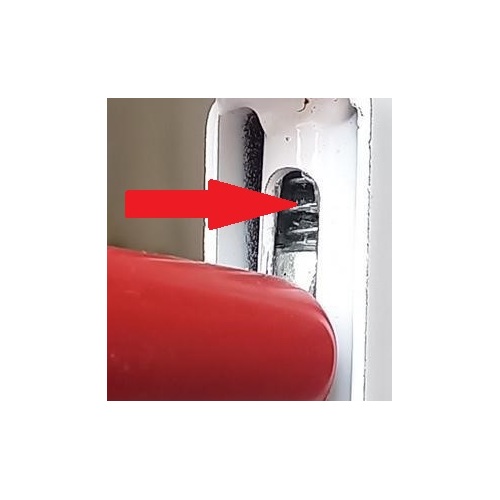 Alrick Change Table - Siderail Lock Spring