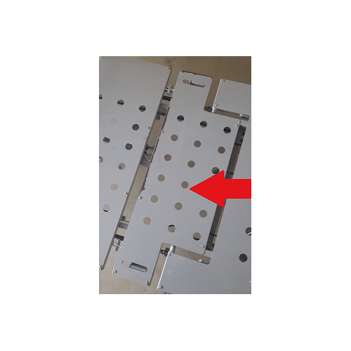 Eurocare BD2220 Floorline Bed - Fixed / Thigh Mattress Platform Panel