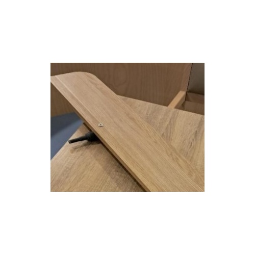 Alrick EN7KS / EN9000 - Footboard - Square Shape - Natural Oak Laminate - King Single